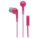 BUFFALO スマートフォン用イヤホン マイク付き Y型/カバン用 1.2m ピンク BSHSMP02Y12PK