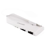 BUFFALO USB2.0 どっちもハブ 4ポート(どっちもコネクター&どっちもポート) ホワイト BSH4UD18WH