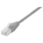 BUFFALO ツメの折れないLANケーブル カテゴリー6 ストレート スリムタイプ 3.0m グレー BSLS6SU30LG