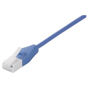 BUFFALO ツメの折れないLANケーブル カテゴリー6 ストレート スリムタイプ 10m ブルー BSLS6SU100BL