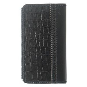 BARREL Flip Leather case for iPhone 4/4S Black BRL-FLCRIP4S-BK