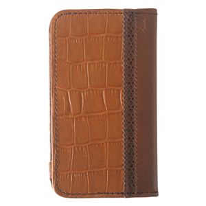 BARREL Flip Leather case for iPhone 4/4S Brown BRL-FLCRIP4S-BR