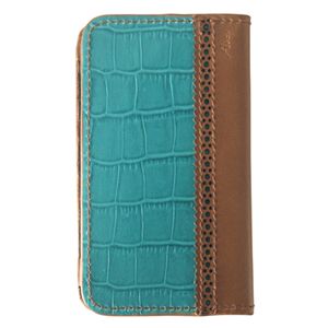 BARREL Flip Leather case for iPhone 4/4S Blue BRL-FLCRIP4S-BL