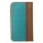 BARREL Flip Leather case for iPhone 4/4S Blue BRL-FLCRIP4S-BL