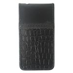 BARREL Flip-top Leather case for iPhone 4/4S Black BRL-FTCRIP4S-BK