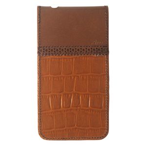 BARREL Flip-top Leather case for iPhone 4/4S Brown BRL-FTCRIP4S-BR