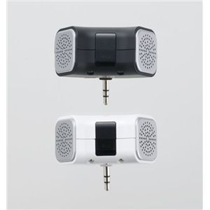 ブルードット BLUEDOTマイクロステレオスピーカー白 BSP-S08W