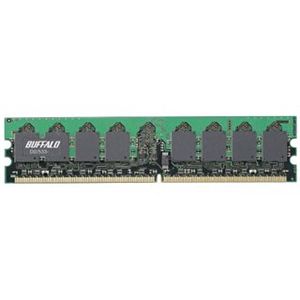 バッファロー DDR2メモリモジュール 533MHz(PC2-4200) 240pin DIMM 512MB D2/533-512M