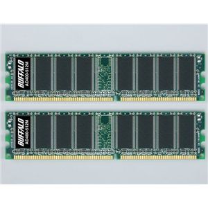 バッファロー Apple用 DDR400 SDRAM PC3200 184Pin DIMM AD400-512MX2