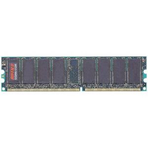 バッファロー DDR SDRAM PC2100メモリモジュール 184Pin 266MHz non ECC 512MB DD266-512MX