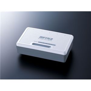 バッファロー 10/100M 5ポート スイッチングHub コンパクトモデル(ホワイト) LSW-TX-5ECW
