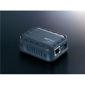 バッファロー 100BASE-TX/10BASE-T-USB2.0 マルチプロトコルUSBプリントサーバ スキャナ LPV3-U2S