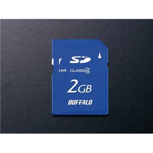 バッファロー SDカード スタンダードモデル 2GB RSDC-S2GC4