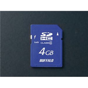 バッファロー Class4 SDHCカード 4GB RSDC-S4GC4