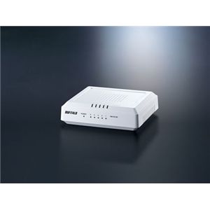 バッファロー Giga対応 5ポート スイッチングハブ LSW3-GT-5EP/WH