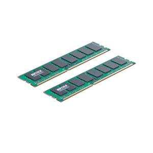 バッファロー PC3-10600(DDR3-1333)対応 240Pin用 DDR3 SDRAM DIMM 2GB 2枚組 D3U1333-2GX2