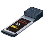 バッファロー <エアステーション エヌフィニティ> Draft2.0 11n 11a/g/b ExpressCard 無線LAN子機 WLI-EXC-AG300N