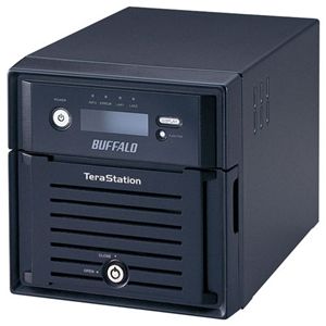 バッファロー <テラステーション> 管理者・RAID機能搭載 NAS 2ベイ1ドライブ 1TBモデル TS-WX1.0TL/1D