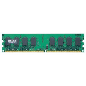 バッファロー PC2-6400(DDR2-800)対応 240Pin用 DDR2 SDRAM DIMM 4GB D2/800-4G
