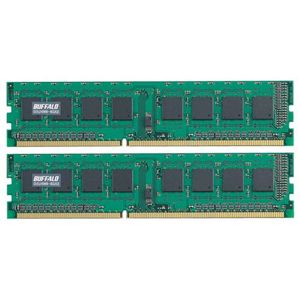 バッファロー PC3-8500(DDR3-1066)対応 240Pin用 DDR3 SDRAM DIMM 4GB×2枚組 D3U1066-4GX2