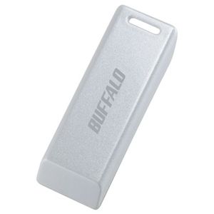 バッファロー スライドアップ/ターボUSB機能搭載 USBメモリー ホワイトモデル 8GB RUF2-AG8GS-WH