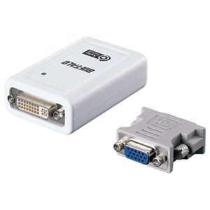 バッファロー USB2.0用 ディスプレイ増設アダプター オートインストールモデル GX-DVI/U2AI