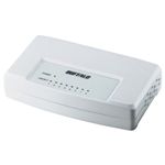 バッファロー 100/10M 8ポート スイッチングハブ ホワイトモデル LSW3-TX-8EP/WH