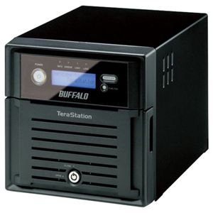 バッファロー <テラステーション>管理者・RAID機能搭載 NAS 2ドライブ搭載モデル 4TB TS-WX4.0TL/R1