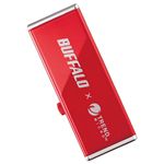 バッファロー ウイルスチェック機能搭載 セキュリティー USBメモリー レッドモデル 16GB RUF2-JV16GS-RD