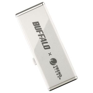 バッファロー ウイルスチェック機能搭載 セキュリティー USBメモリー ホワイトモデル 16GB RUF2-JV16GS-WH