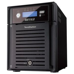 バッファロー テラステーション ウイルスチェック(1年間)・管理者・RAID6搭載 4ドライブ NAS 8TB TS-XH8.0L/R6VC1Y