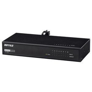 バッファロー 10/100M ノン・インテリジェント 8ポートモデル BS-2108U