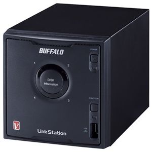 バッファロー リンクステーション ネットワーク対応HDD RAID5機能搭載 高速モデル 2TB LS-QV2.0TL/R5