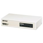 バッファロー 10/100M 5ポート スイッチングHub 金属筐体/電源内蔵モデル LSW3-TX-5NS/WH