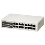 バッファロー 10/100M スイッチングHub 金属筐体/電源内蔵モデル 16ポート LSW3-TX-16NSR