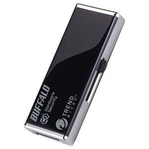 バッファロー ウイルスチェック機能搭載 セキュリティーUSBメモリー 16GB RUF2-HSCL16GTV