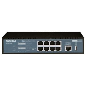 バッファロー レイヤー2 インテリジェントGigaスイッチ 8ポートモデル BS-G2108M