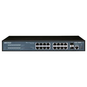 バッファロー レイヤー2 インテリジェントGigaスイッチ 16ポートモデル BS-G2116M