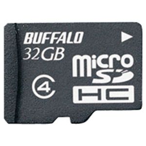 バッファロー 防水仕様 Class4対応 microSDHC 32GB RMSD-BS32G