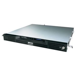 バッファロー 管理者・フェイルオーバー・RAID 6機能搭載 4ドライブNAS ラックマウントモデル 12TB TS-RVH12TL/R6