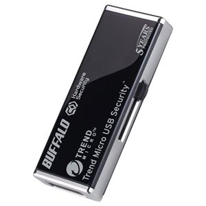 バッファロー ウイルスチェック機能 セキュリティーUSBメモリー 5年間パターンファイル更新付 16GB RUF2-HSCL16GTVA5