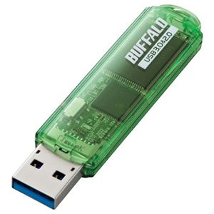 バッファロー USB3.0用 USBメモリー スタンダードモデル 4GB グリーン RUF3-C4G-GR