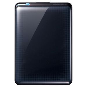 バッファロー 耐衝撃&自動暗号化機能搭載 USB3.0&2.0用 ポータブルHDD 500GB インディゴブラック HD-PNT500U3-BJ