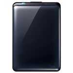 バッファロー 耐衝撃&自動暗号化機能搭載 USB3.0&2.0用 ポータブルHDD 500GB インディゴブラック HD-PNT500U3-BJ