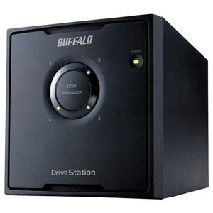 バッファロー ドライブステーション RAID5対応 USB2.0/eSATA用 外付けHDD 4ドライブモデル 4TB HD-QL4TSU2/R5J