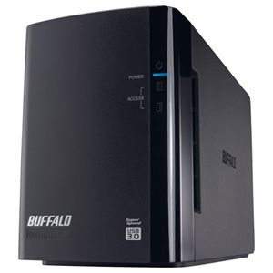 バッファロー ミラーリング機能搭載 USB3.0用 外付けハードディスク 2ドライブモデル 2TB HD-WL2TU3/R1J