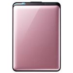 バッファロー 耐衝撃&自動暗号化機能搭載 USB3.0&2.0用 ポータブルHDD 500GB ローズクォーツ HD-PNT500U3-PJ