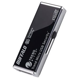 バッファロー ウイルスチェック機能 セキュリティーUSBメモリー 3年間パターンファイル更新付 16GB RUF2-HSCL16GTVA3