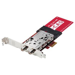 バッファロー 視聴・録画・編集対応 PCI Express x1用 地上・BS・110度CSデジタルチューナー DT-H70B/PCIE