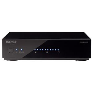 バッファロー 残量メーター搭載 スーパーeco対応 USB3.0用 外付けハードディスク 2TB HD-AM2.0TU3/V